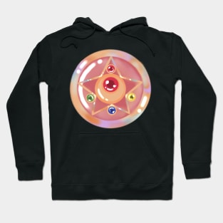 Magical Girl Star Brooch Hoodie